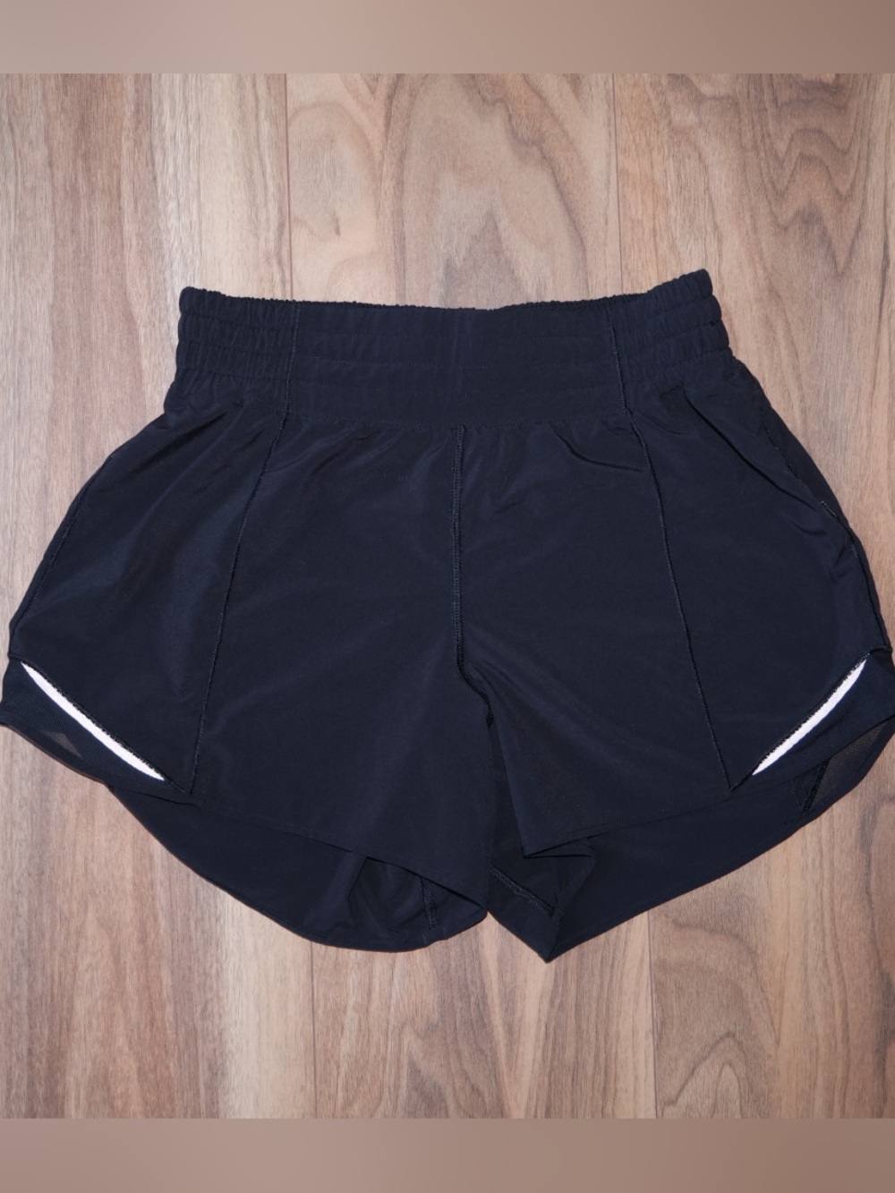 lululemon athletica Women’s Black Athletic Shorts with Logo